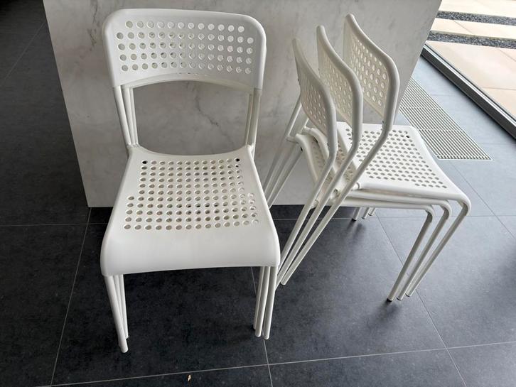 Set van 4 stoelen “sandsberg” ikea - amper gebruikt, Huis en Inrichting, Stoelen, Zo goed als nieuw, Vijf, Zes of meer stoelen
