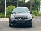 Nissan Micra Essence Climatiseur 2015, Noir, Carnet d'entretien, Achat, Hatchback