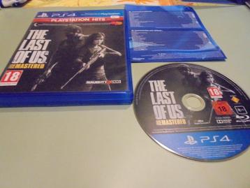 Playstation 4 The last of uw Remastered (CIB) beschikbaar voor biedingen