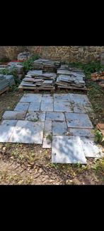 dalle/carrelage en pierre bleue très ancienne, Doe-het-zelf en Bouw, Tegels, Ophalen, Zo goed als nieuw