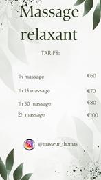 Massage Brussel, Ontspanningsmassage