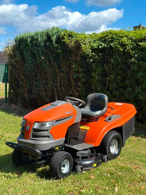 Husqvarna Cth 180 twin  Kawasaki Motor 18 pk Mulch-systeem, Tuin en Terras, Zitmaaiers, Ophalen