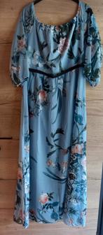 Vintage jurk met bloemen, Maat 42/44 (L), Ophalen
