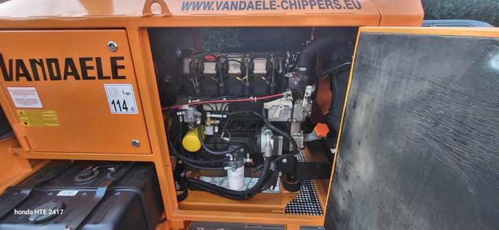 Hakselaar/versnipperaar Vandaele TV 160, Tuin en Terras, Hakselaars, Zo goed als nieuw, Ophalen