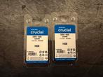 crucial 2x16gb 5600mhz ddr 5 sodimm nieuw, Computers en Software, RAM geheugen, 32 GB, Nieuw, Ophalen of Verzenden, DDR5