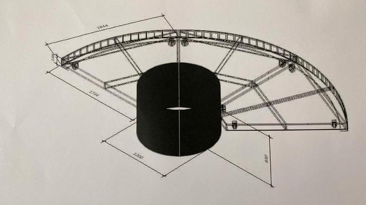 Scène (rotative), Hobby & Loisirs créatifs, Hobby & Loisirs Autre, Comme neuf, Enlèvement ou Envoi