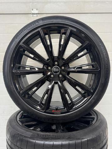 DEMO 23” AUDI Q8 RSQ8 SQ8 ETRON VELGEN ZOMERBANDEN ORIG beschikbaar voor biedingen
