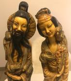 2 oude Aziatische beelden, Ophalen of Verzenden