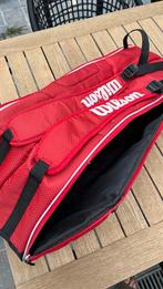 Sac de tennis 6 raquettes, Sport en Fitness, Tennis, Ophalen, Zo goed als nieuw, Tas, Wilson