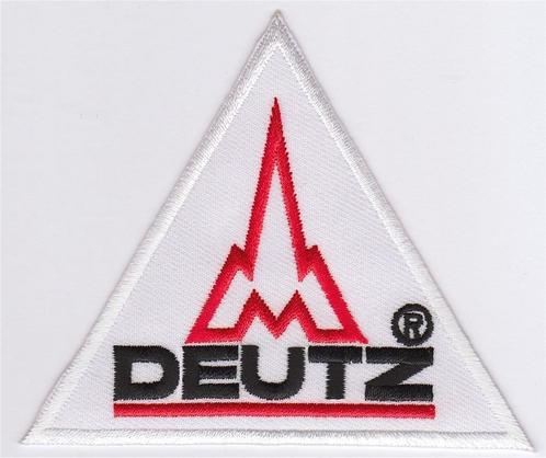 Deutz Tractor stoffen opstrijk patch embleem, Collections, Marques automobiles, Motos & Formules 1, Neuf, Envoi