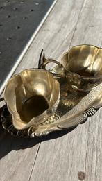 Zilver schaaltje voor melk en suiker, Antiek en Kunst, Antiek | Zilver en Goud, Ophalen of Verzenden