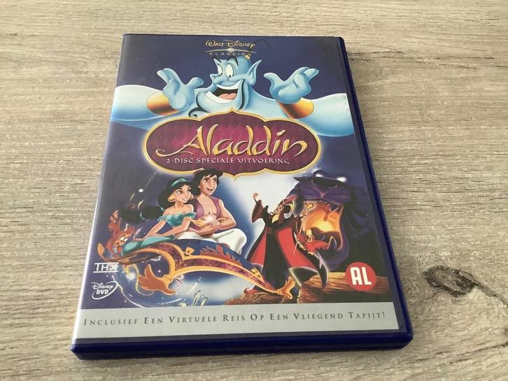 Walt Disney Alladin DVD (2004), Cd's en Dvd's, Dvd's | Tekenfilms en Animatie, Zo goed als nieuw, Europees, Tekenfilm, Alle leeftijden