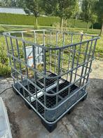 Lege IBC container, Ophalen