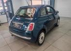 Fiat 500 115.000km toit pano 12 mois de Garantie, Euro 5, Blauw, Bedrijf, Handgeschakeld