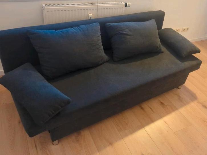 Canapé moderne avec fonction lit – gris foncé, Maison & Meubles, Chambre à coucher | Canapés-lits, Utilisé, Gris, Enlèvement ou Envoi