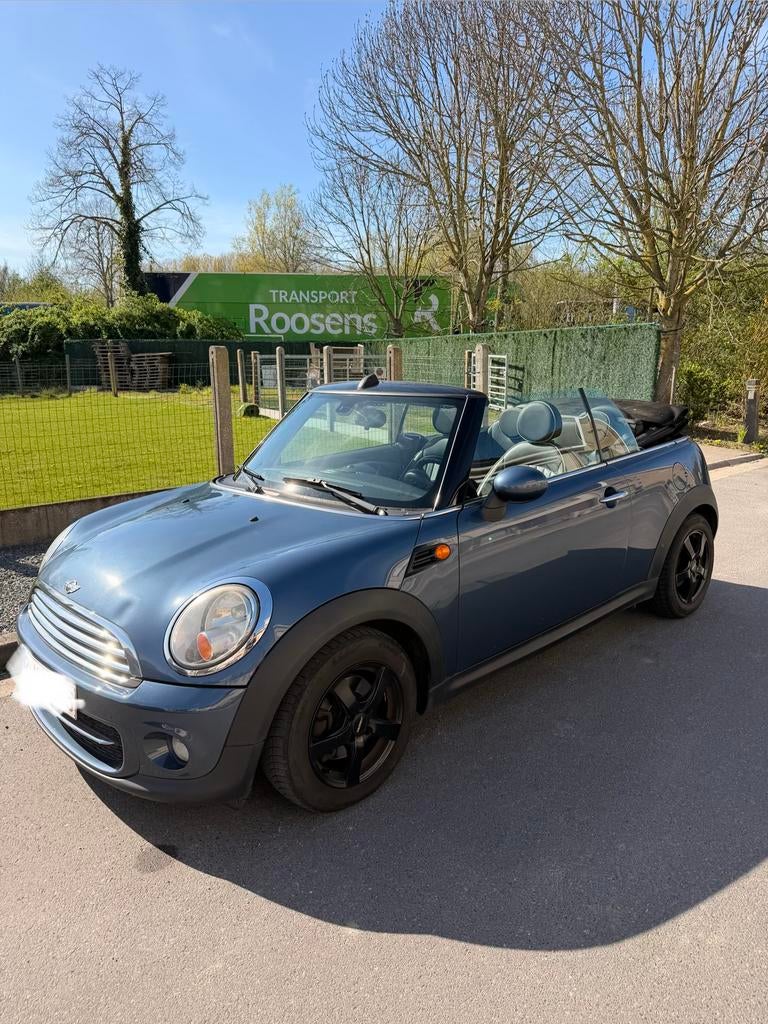 Mini Cooper D Cabriolet, Auto's, Mini, Voorwielaandrijving, 4 cilinders, Cabriolet, Blauw