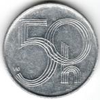 Tsjechië : 50 Haleru 1996  KM#3.1  Ref 16060, Ophalen of Verzenden, Overige landen, Losse munt