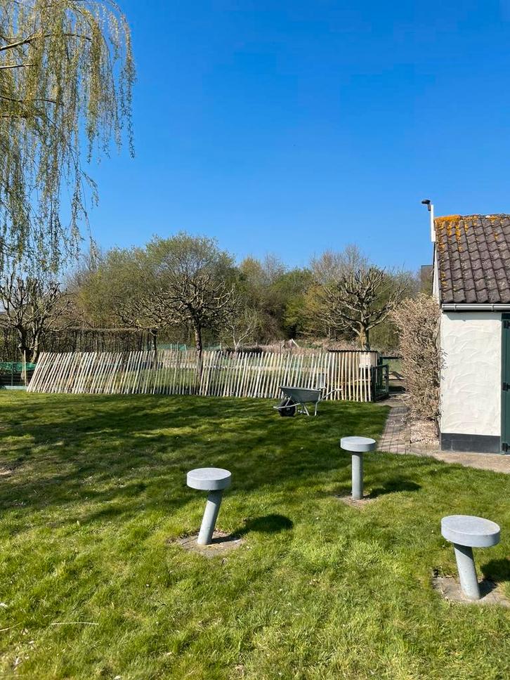 Schapenhek - Schapendraad - kastanjehout, Jardin & Terrasse, Gaze & Fils, Comme neuf, Enlèvement