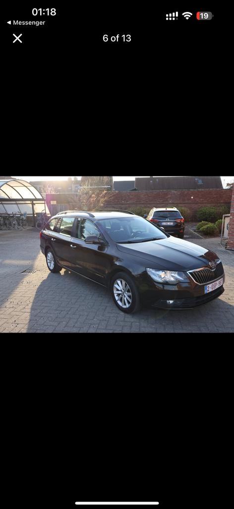 Skoda Superb 1.4 TSI, Auto's, Euro 5, Zwart, 4 cilinders, 5 deurs