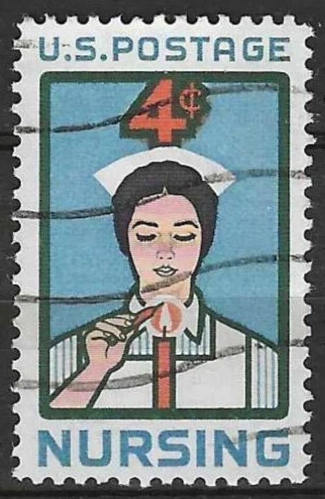 USA 1961 - Yvert 722 - Amerikaanse verpleegsters (ST), Verzenden, Gestempeld