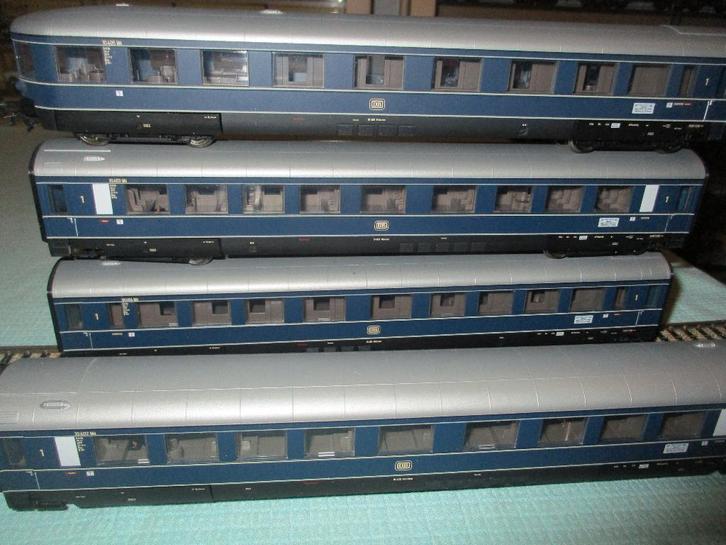 Marklin 4 wagons du coffret "Blauer Anzian"  42910. LIRE !, Hobby & Loisirs créatifs, Trains miniatures | HO, Neuf, Wagon, Märklin