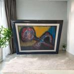 Misera, Hans Daneels
Ongetiteld 
Olieverf op hardboard, Antiek en Kunst, Ophalen