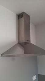 Hotte cheminée 90cm inox Zanussi, Electroménager, Hottes, Enlèvement, Comme neuf, Autoportant, 200 à 400 m³/h