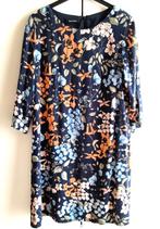 Te koop: Leuk gebloemd jurkje van "Taifun", 42, Kleding | Dames, Jurken, Ophalen, "Taifun", Blauw, Maat 42/44 (L)