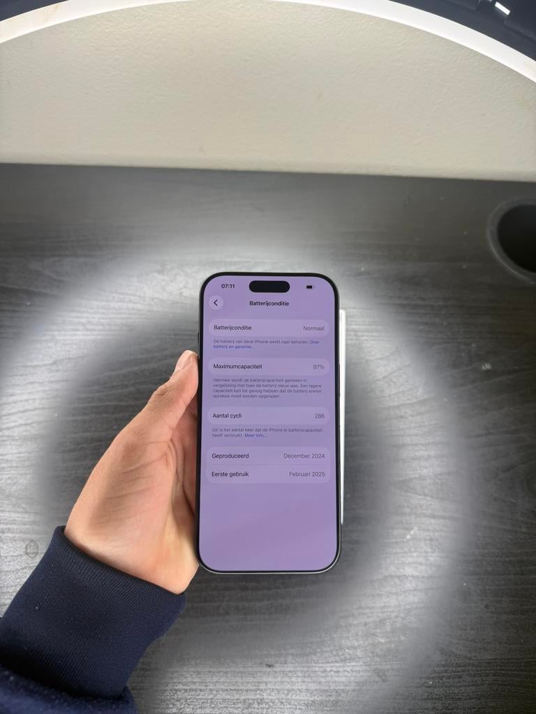 IPhone 16 Pro 256GB Als Nieuw - 97% Batterij - (lees bio), Télécoms, Téléphonie mobile | Apple iPhone, Enlèvement ou Envoi, Comme neuf