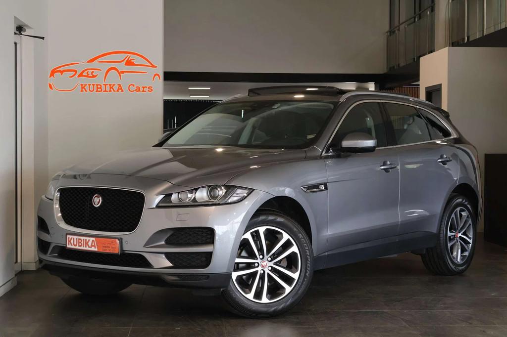 Jaguar F-Pace F-Pace 2.0 D AWD Pano CruiseC Camera Garantie*, Automaat, 4 cilinders, Leder, 1882 kg