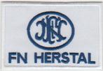 FN Herstal stoffen opstrijk patch embleem, Verzenden, Nieuw