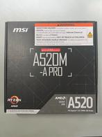 MSI A520M-A Pro, Computers en Software, Moederborden, Ophalen of Verzenden, Zo goed als nieuw, AMD, DDR4