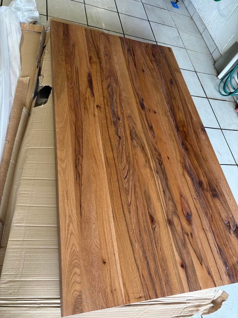 Plateau en chêne massif, Enlèvement, Comme neuf, Chêne