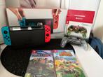 Nintendo switch + ....., Consoles de jeu & Jeux vidéo, Enlèvement ou Envoi, Avec jeux, Utilisé, Switch Original