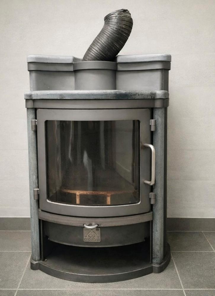 Speksteen houtkachel Dan Skan Alpha, Huis en Inrichting, Kachels, Houtkachel, Hout, Ophalen