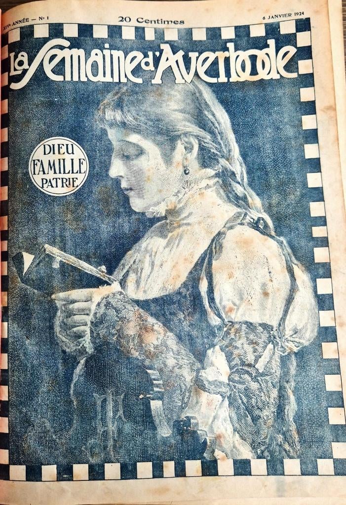 La Semaine d’Averbode, année complète 1924 & 1930. Bon état, Livres, Autos | Livres, Enlèvement ou Envoi, Utilisé, Général