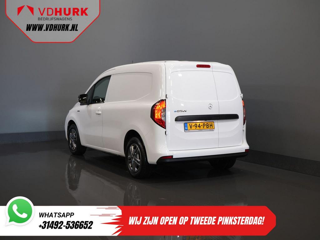 Mercedes-Benz eCitan Pro 51 kWh 280 km WLTP Facelift/ Standk, Auto's, Automaat, Wit, Mercedes-Benz, Onderhoudsboekje