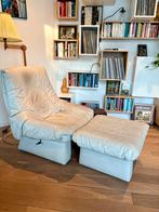 Vintage rolf benz lounge fauteuil, Huis en Inrichting, Ophalen, Gebruikt, Leer