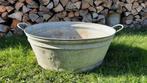 Grote zinken kuip/bad met gaatjes in bodem, Tuin en Terras, Ophalen