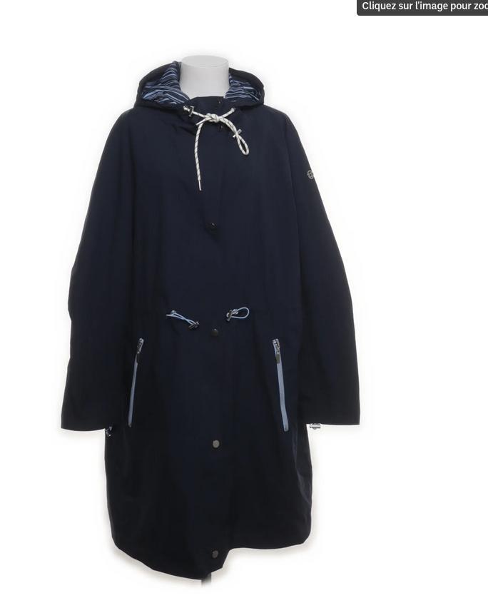 Veste imperméable femme de marque Laura Torelli, Kleding | Dames, Jassen | Zomer, Gedragen, Maat 46/48 (XL) of groter, Blauw, Verzenden