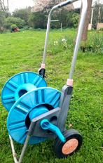 Gardena tuinslangwagen, Tuin en Terras, Tuinslangen, Ophalen, Gebruikt, Tuinslanghaspel