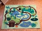Tapis enfant IKEA DJUNGELSKOG – jungle – antidérapant, Maison & Meubles, Ameublement | Tapis & Moquettes, 100 à 150 cm, Bleu, Enlèvement ou Envoi