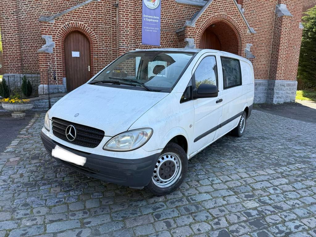 Mercedes vito 2.0cdi utility 5 plas115ch 6vit van jaar 2011, Auto's, Bestelwagens en Lichte vracht, Bedrijf, ABS, Airbags, Airconditioning
