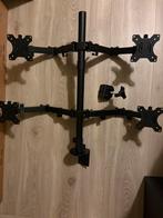 Stevige Monitorarm voor 4 Schermen (Quad Mount) – 67cm Hoog, Computers en Software, Ophalen, Zo goed als nieuw, Gaming