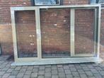 Twee aluminium ramen inclusief glas, Doe-het-zelf en Bouw, Ophalen, Gevelraam of Ruit, Nieuw, 160 cm of meer