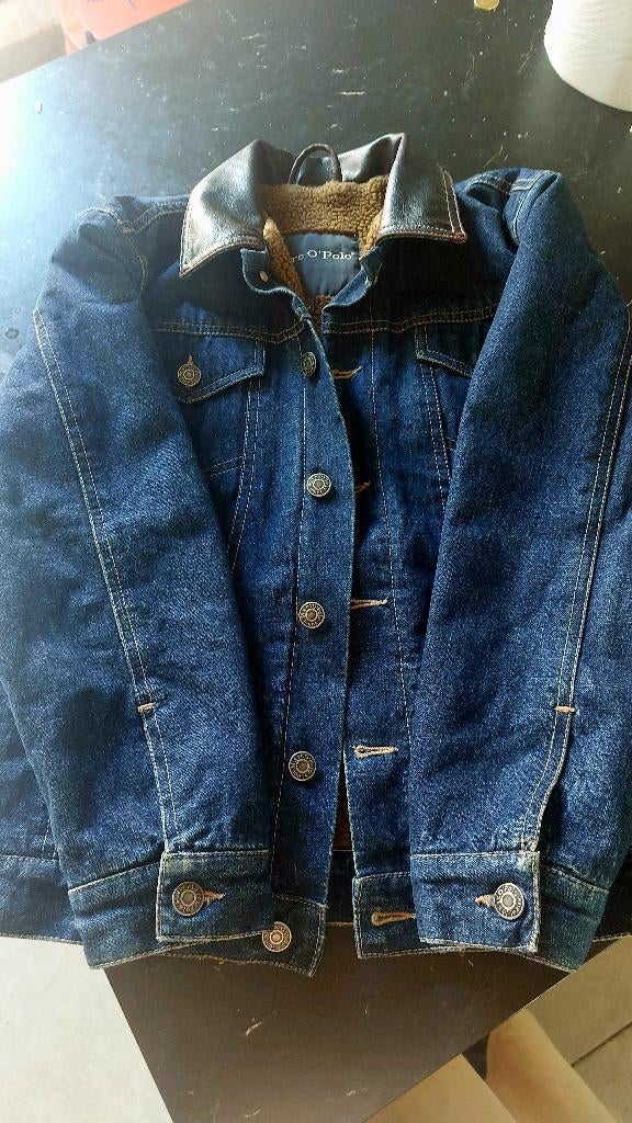 jeans jas, Kinderen en Baby's, Kinderkleding | Maat 152, Ophalen, Zo goed als nieuw, Jongen of Meisje, Jas