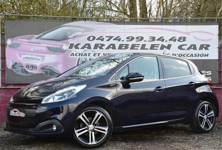 Peugeot 208 1.6BlueHDi GT Line PANO NAV CAM CLIM 81.282KM, Auto's, Peugeot, Bedrijf, Te koop, ABS, Achteruitrijcamera, Airbags