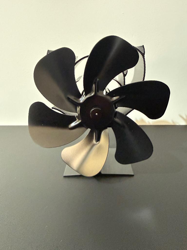 Ventilateur 6 pales pour poêle à bois ou pellets., Maison & Meubles, Enlèvement ou Envoi, Neuf, Bois, Poêle à bois