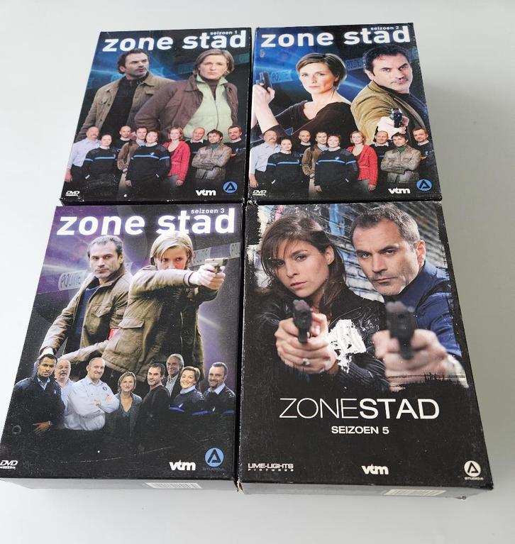DVD boxen:Zone Stad,Witse,Aspe,Flikken,Westenwind,Rotterd..., Cd's en Dvd's, Dvd's | Tv en Series, Ophalen of Verzenden