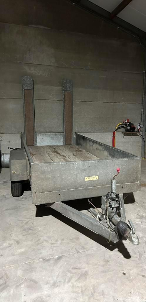 Aanhangwagen / dieplader te koop, Autos : Divers, Remorques, Utilisé, Enlèvement